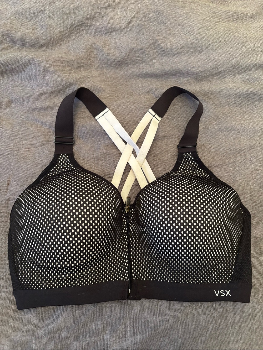 Victoria Secret zip front sports bra- 36D